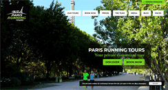 Desktop Screenshot of parisrunningtour.com