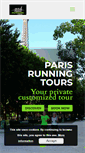 Mobile Screenshot of parisrunningtour.com